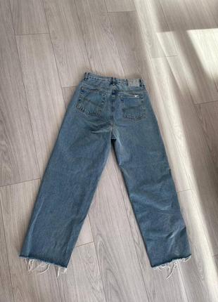 Гооубые джинсы с высокой талией на рост 170+-3 фото