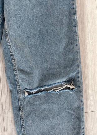 Гооубые джинсы с высокой талией на рост 170+-9 фото