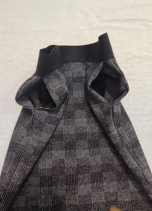 Esprit юбка карандаш с карманами, в клетку2 фото