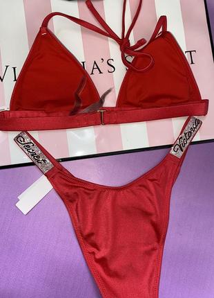 Купальник victoria’s secret со стразами с скамьями выктория сикрет vs виктория сикрет2 фото