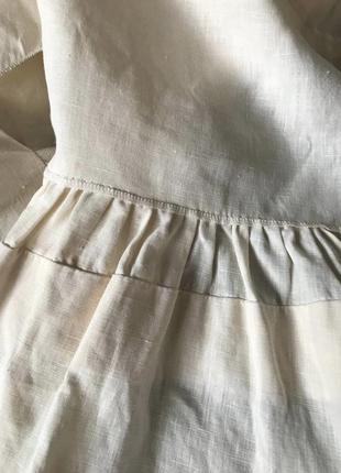 Prada юбка лен стиль качество5 фото