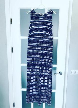Сарафан сукня в пол для вагітних 10 розмір від mothercare1 фото