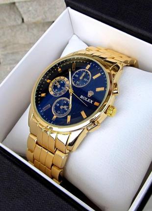 Мужские наручные стильные молодежные часы на руку на металлическом ремешке серебряные золотые3 фото