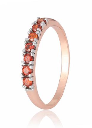 Серебрянное кольцо в позолоте - кк3фг/020-16