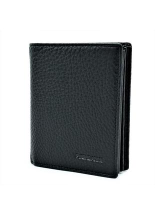 Чоловічий шкіряний гаманець weatro чорний nw-k-f9903-2w