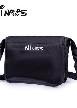Універсальна сумка для колясок ninos, black1 фото