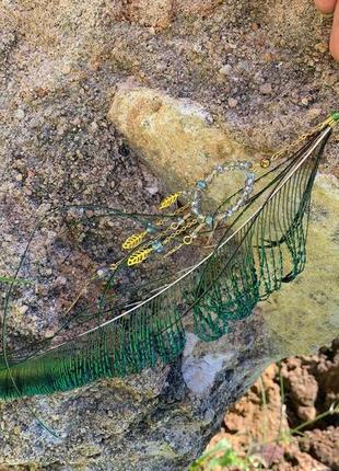 Подвеска, закладка - перо павлина ′павлин′