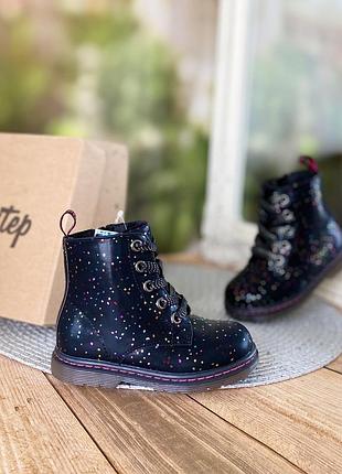 Ботинки для дівчат на весну на флісі weestep