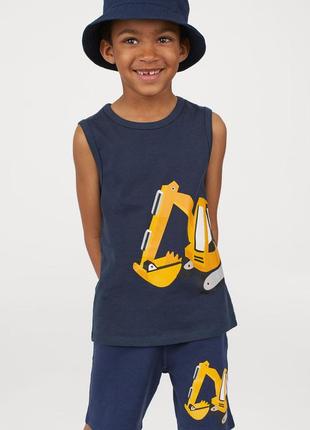 Триеотажные шорти хлопчикові 7/8 років від h&m