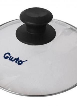 Кришка скляна gusto gt-8100-18-83906 18 см