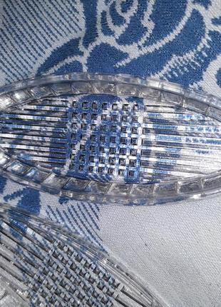 Икорница ссср 20 см маленькая стекло прозрачная тарелка пиала селёдница ретро