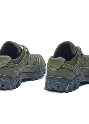 Тактические кроссовки хаки кожа /кордура, тактичні кросівки хакі шкіра /кордура, військове тактичне взуття 39-46рр8 фото