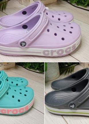 Крокс женские crocs bayaband clog lavender 205089 женские кроксы сабо5 фото