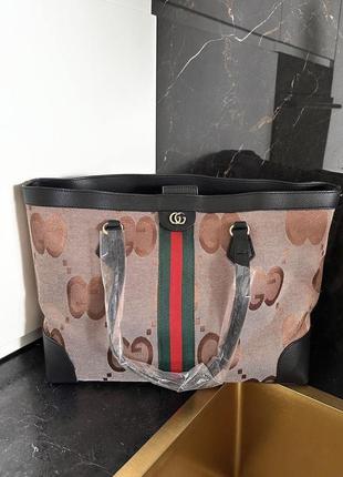 Сумка-шоппер в стиле gucci гущи