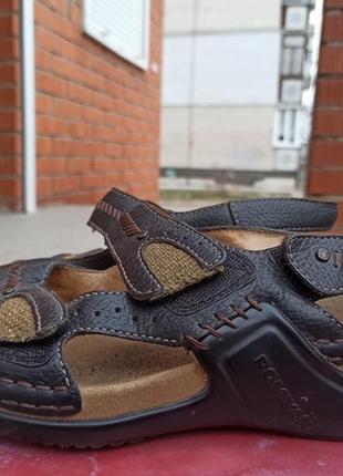 Кожаные босоножки, сандалии romika1 фото
