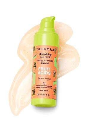 Маска - пилинг sephora collection aha naturebying masks