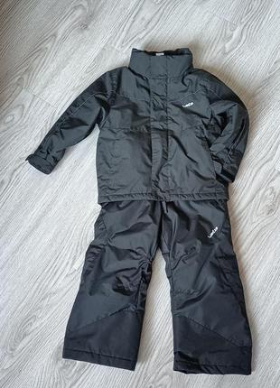 Непромокаемая, ветрозащитная, дышащая курточка + брюки. термокомбинезон. зимний костюм/ комплект reima.