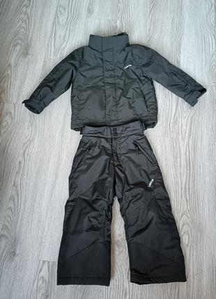 Непромокаемая, ветрозащитная, дышащая курточка + брюки. термокомбинезон. зимний костюм/ комплект reima.7 фото