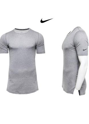 Мужская удлиненная футболка nike оригинал [ s-m ]