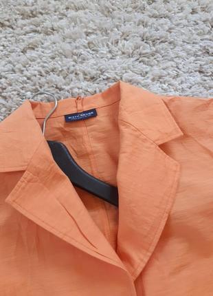 Стильный коттоновый безподкладочный пиджак/жакет/блуза ,sixthsense,  p. 46-507 фото