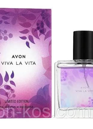 Парфумна вода viva la vita, 30 ml,avon.