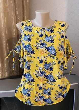 Літня блузка р.14 (на наш 48-50)