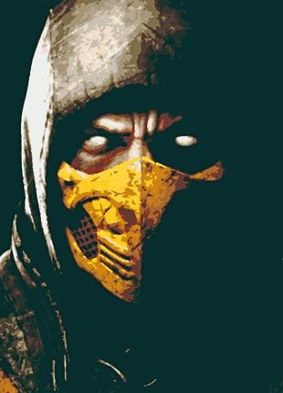 Набір для розпису, картина за номерами, "скорпіон", 40х50 см, "riviera blanca"