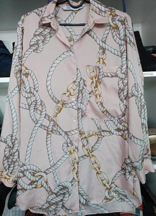 Красивая стильная блузка/блуза zara р.xs1 фото