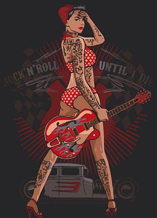 Картина за номерами "рок-н-рол назавжди" 10316-ac 40х50