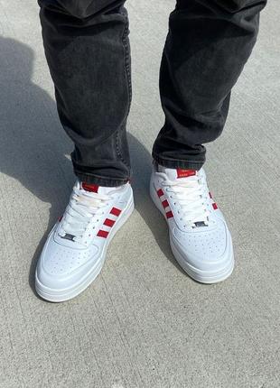 Кросівки adidas adi-dassler white/red