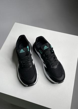 Кроссовки adidas sneakers black/white3 фото