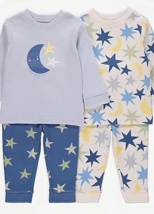 Піжама george місяць зірки на хлопчика 2 роки