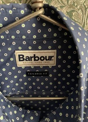 Чоловіча рубашка barbour m-l ідеал3 фото