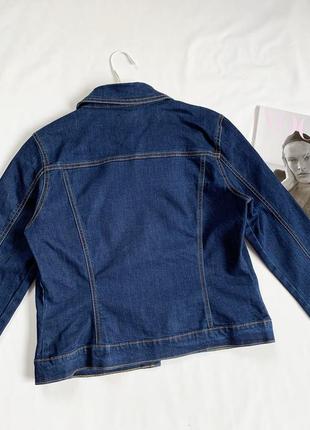 Куртка, джинсова, джинсовка, піджак, синя, oasis8 фото