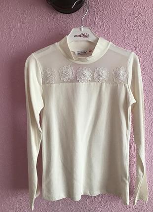 Блуза для девочки на рост 128,140,152,164