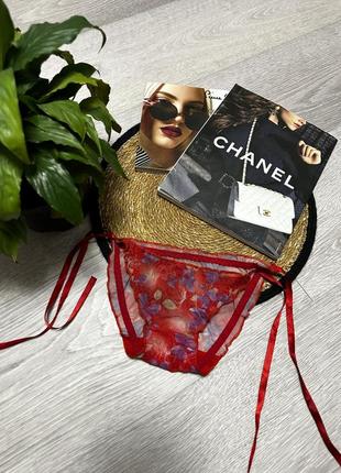 Трусики з завʼязками, труси сітка розпродаж білизни