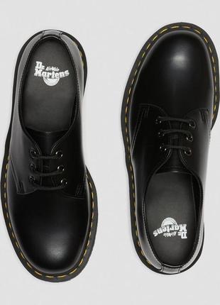 Туфлі на платформе из гладкой кожи dr. martens 1461 quad10 фото