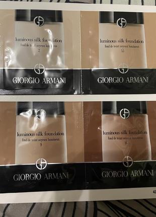 Armani beauty luminous silk perfect glow flawless oil-free foundation3 фото