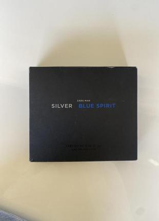 Набор мужского парфюма zara silver +blue spirit 2x100ml2 фото