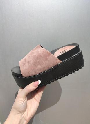 Шлепанцы на платформе ❤️