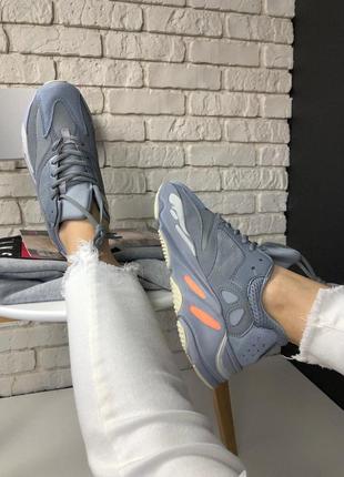 Крутые кроссовки adidas yeezy 700 inertia (весна-лето-осень)😍