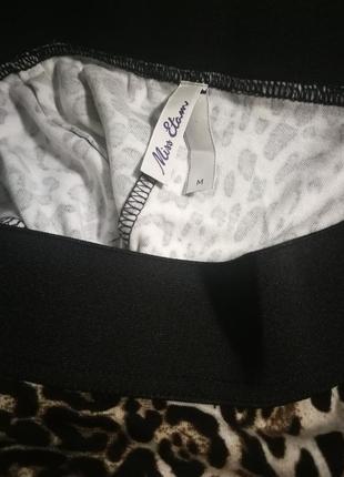 Леопардовая юбка,размер м5 фото