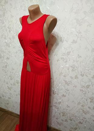Шикарна сукня boohoo (англія) з натуральної тканини,плаття, платье1 фото