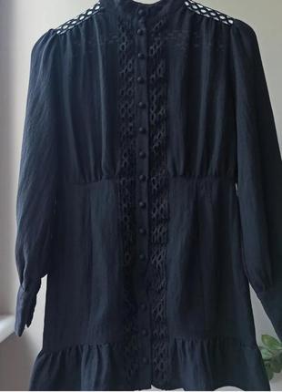 Плаття з натуральної тканини на дівчинку невисокого зросту