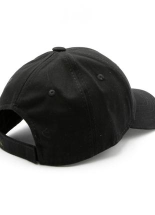 Тактическая кепка (55-56р.) черная, бейсболка с липучкой под шевроны (s), армейский...