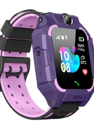 Детские часы-телефон baby smart watch q19 с gps-трекером, sim-картой, кнопкой sos, камерой, влагозащитой2 фото