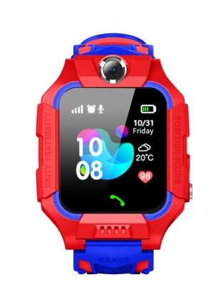 Детские смарт часы-телефон baby smart watch q19 с gps-трекером, sim-картой, кнопкой sos, камерой, влагозащитой4 фото