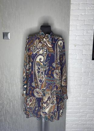 Удлиненная итальянская блуза блузка туника