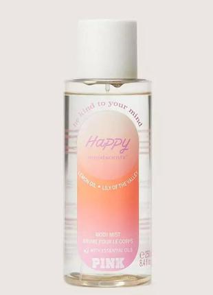 Парфумований спрей для тіла, міст victoria's secret happy moodscentz