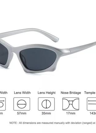 Солнцезащитные очки unisex металлического цвета uv400 de sol oculos3 фото